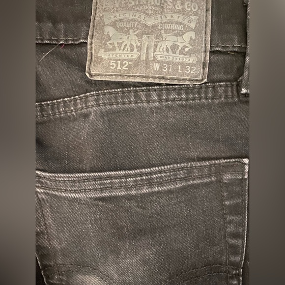 Levi’s black denim 512’s - Picture 3 of 3